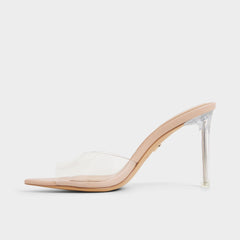 Aldo Anitabrilden Beige Women's Mule slides - Heeled mule, Stiletto heel Beige