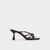 Aldo Lumera in Dark Brown - Heeled mule, Stiletto heel Dark brown