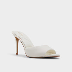 Aldo Anniebrilden White Women's Heeled mules - Heeled mule, Stiletto heel White