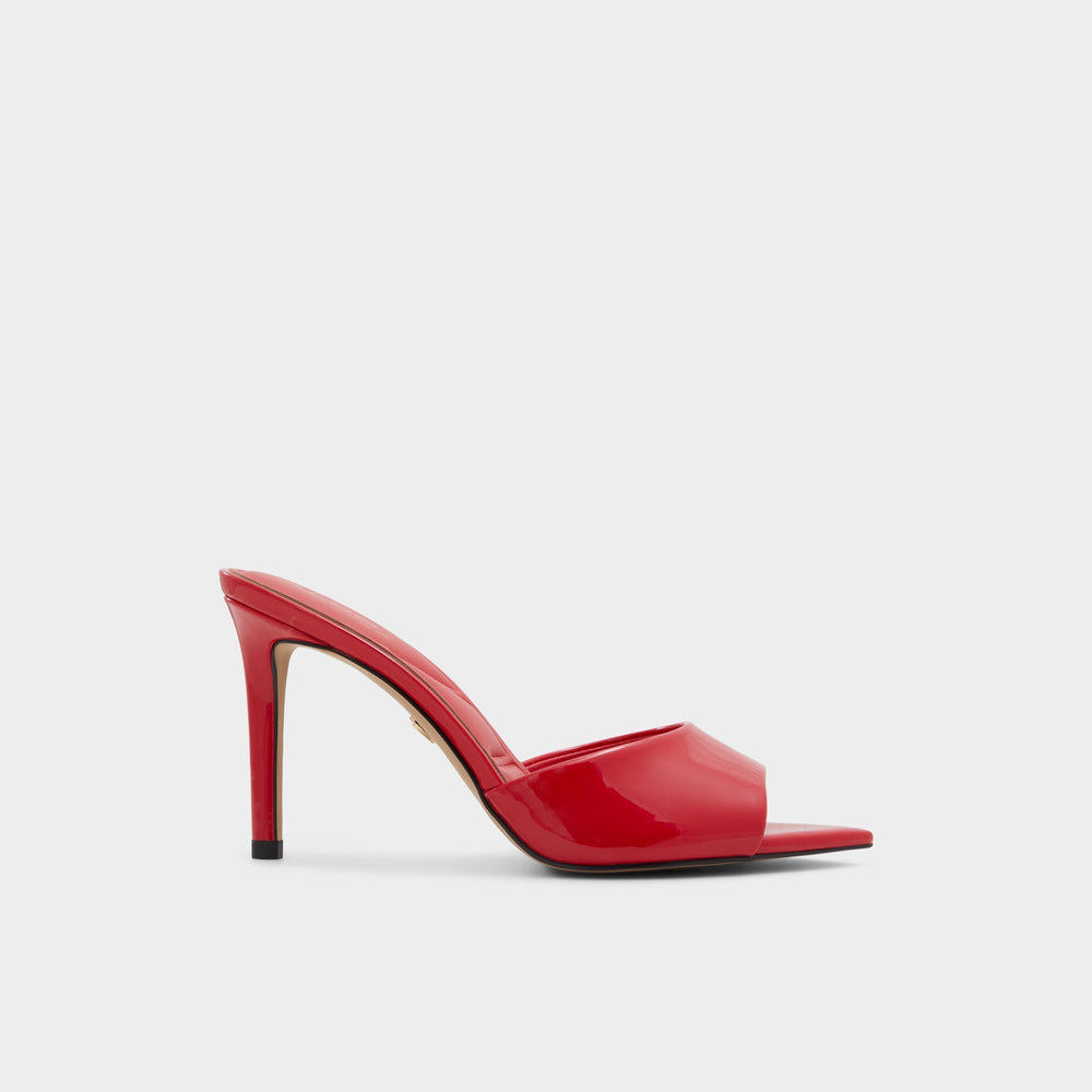 Aldo Anniebrilden Red Women's Heeled mules - Heeled mule, Stiletto heel Red