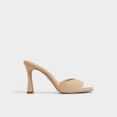 Aldo Jennifer in Medium Beige - Heeled mule, Stiletto heel Medium Beige