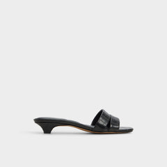 Aldo Scarletta Black Women's Heeled mules - Heeled mule, Kitten heel Black
