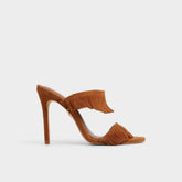 Aldo Nahanie in Medium Brown - Heeled mule, Stiletto heel Medium Brown