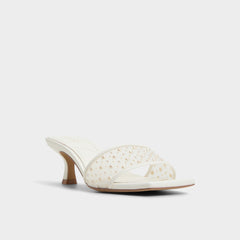 Aldo Pearlia White Women's Heeled mules - Heeled mule White