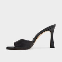 Aldo Jennifer in Black - Heeled mule, Stiletto heel Black
