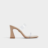 Aldo Calley Tan Women's Heeled mules - Heeled mule, Block heel Tan