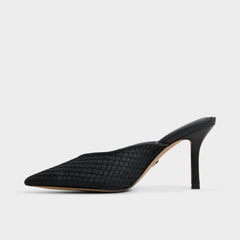 Aldo Gamilia Black Women's Kitten heels - Heeled mule, Kitten heel Black