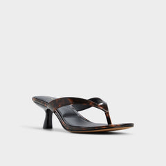 Aldo Jump in Open Brown - Heeled flip flop, Kitten heel Open brown