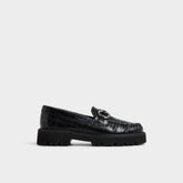 Aldo Danrose Black Women's Loafers & Oxfords - Loafer, Lug sole Black