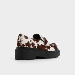 Aldo Miravelle in Open Brown - Loafer, Lug sole Open brown