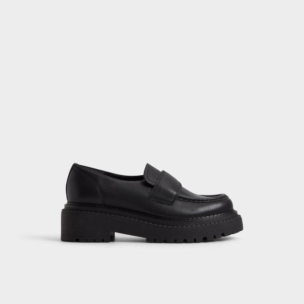 Aldo Miravella in Black - Loafer, Lug sole Black