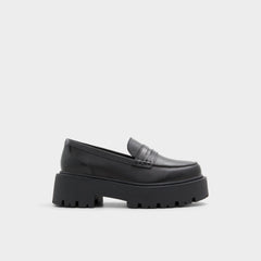 Aldo Cadaycia in Xt Black - Loafer, Lug sole Black