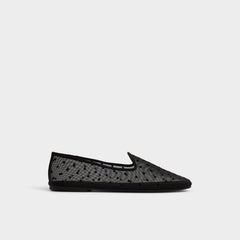 Aldo Aurabelle Black Textile Mesh Women's Loafers & Oxfords - Loafer Black
