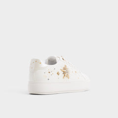 Aldo Starbright in White - Sneaker, Cup sole White