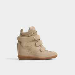 Aldo Bellissamo in Sand - Wedge sneaker, Wedge heel Sand