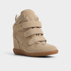 Aldo Bellissamo in Sand - Wedge sneaker, Wedge heel Sand