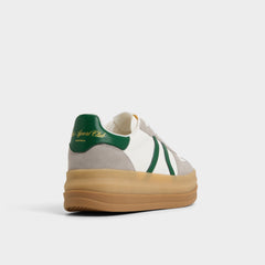 Aldo Elabrintar White Combo Women's Low top sneakers - Low top sneaker, Platform White combo