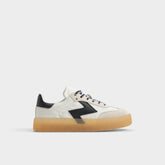 Aldo Retrostep White/Black Women's Low top sneakers - Low top sneaker, Jogger sole White/Black