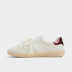 Aldo Sweetthing White/Bone Women's Low top sneakers - Low top sneaker, Cup sole White/Bone