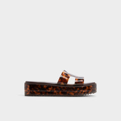 Aldo Anayelie in Open Brown - Slide sandal, Platform Open brown
