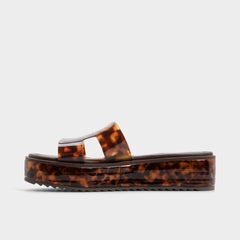 Aldo Anayelie in Open Brown - Slide sandal, Platform Open brown