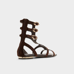 Aldo Marisea in Dark Brown - Gladiator sandal Dark brown