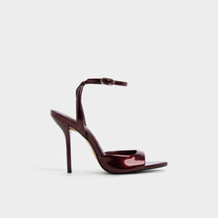 Aldo Forevermore in Medium Red - Strappy heeled sandal, Stiletto heel Medium red