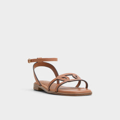 Aldo Greengrove Medium Brown Women's Flats - Flat sandal Medium brown