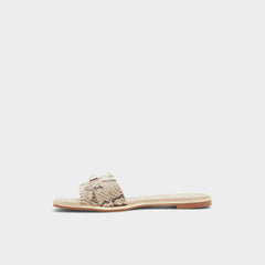 Aldo Darine Natural Women's Flats - Slide sandal Natural