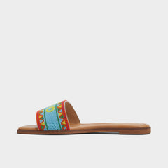 Aldo Seavacay Bright Multi Women's Flats - Slide sandal Bright Multi