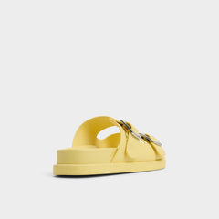 Aldo Bohochic Yellow Women's Travel essentials - Footbed sandal, Footbed sandal Yellow