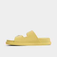 Aldo Bohochic Yellow Women's Travel essentials - Footbed sandal, Footbed sandal Yellow