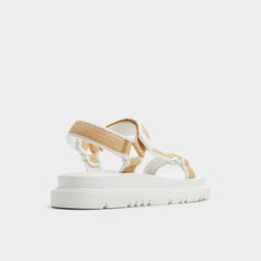 Aldo Oceana Natural Women's Footbed sandals - Footbed sandal Natural