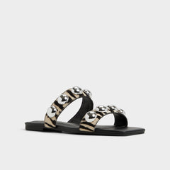 Aldo Katalena in White Black - Slide sandal White/Black