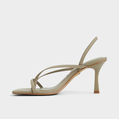 Aldo Riva Other Green Women's Strappy sandals - Sling back heeled sandal, Stiletto heel Other Green