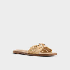 Aldo Tidella Natural Women's Flats - Slide sandal Natural