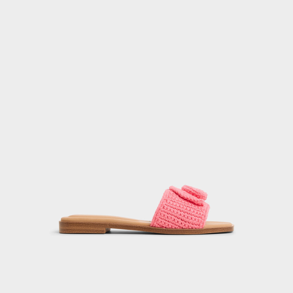 Aldo Sabbia Medium Pink Women's Flats - Slide sandal Medium Pink