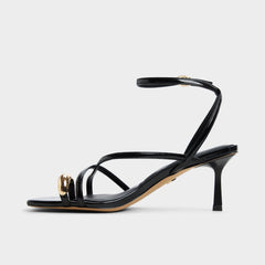Aldo Elodiah Black Women's Travel essentials - Strappy heeled sandal, Stiletto heel Black