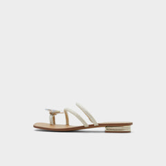 Aldo Garberia Silver Women's Flats - Flip flop Silver