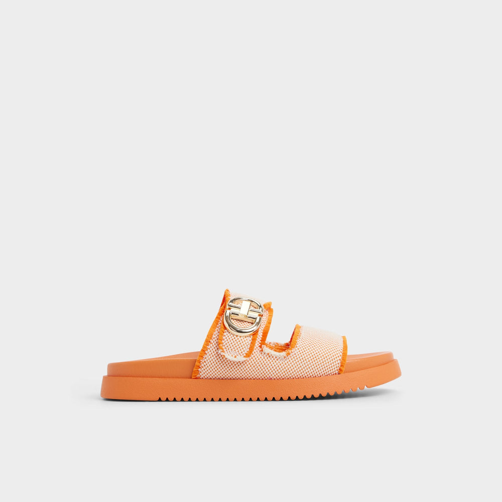 Aldo Daisymae Orange Women's Footbed sandals - Orange