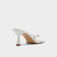 Aldo Gannever White/Bone Women's Heeled sandals - White/Bone