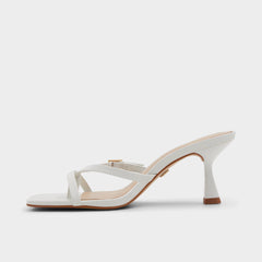 Aldo Gannever White/Bone Women's Heeled sandals - White/Bone