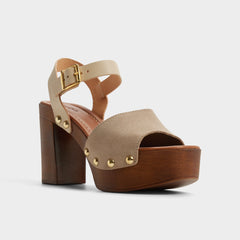 Aldo Niloria in Taupe - Taupe