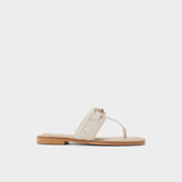 Aldo Coralynna in White Bone 14053516 - T-strap sandal White/Bone