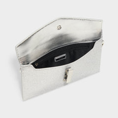 Aldo Lariblingg in Silver - Clutch Silver