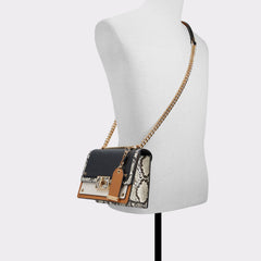 Aldo Byworthh Brown Multi Women's Crossbody Bags - Crossbody bag Brown multi