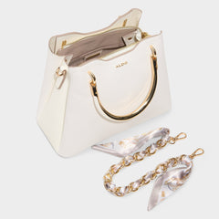 Aldo Arrayann White Women's Tote & Satchel bags - Satchel bag White