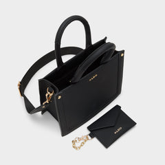 Aldo Daspiasminii in Black - Satchel bag Black