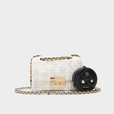 Aldo Letissee in Black White - Crossbody bag Black/White