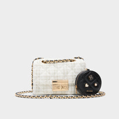 Aldo Letissee in Black White - Crossbody bag Black/White